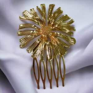 Peinecillo Flor Dorado