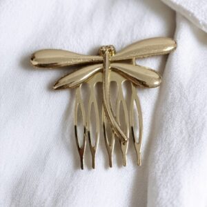 Peinecillo Libélula Dorado