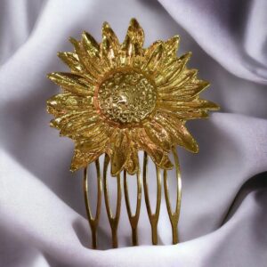 Peinecillo Girasol Grande Dorado