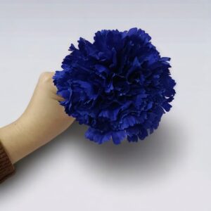 Clavel Flamenca Azul Eléctrico