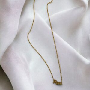 Collar con Nombre Personalizado Acero