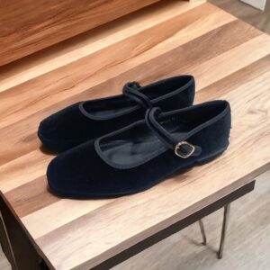 Merceditas Terciopelo Negras