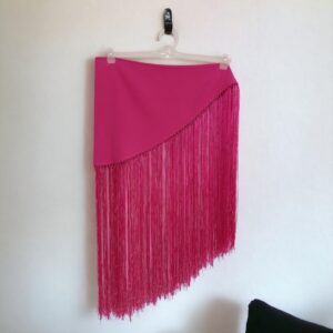 Mantoncillo Liso Niña Rosa Fucsia