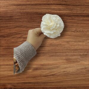 Clavel Pequeño Flamenca Crema/Beige