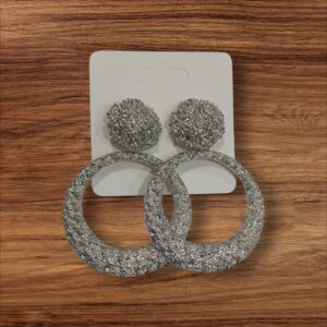 Pendientes Flamenca Aro Plata