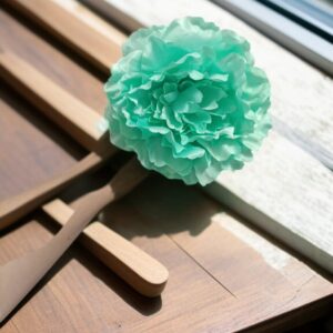 Peonía de Flamenca Grande Verde Menta