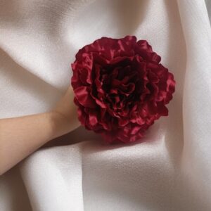 Peonía de Flamenca Grande Burdeos