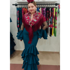 Traje de Flamenca Low Cost Plumeti