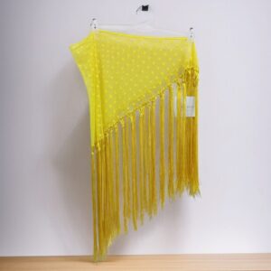 Mantoncillo Niña Plumeti Amarillo