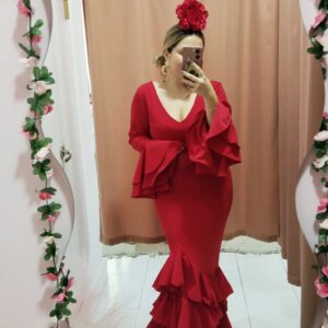 Traje de Flamenca Low Cost Abril
