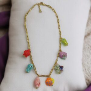 Collar Marino Colgantes Caracola