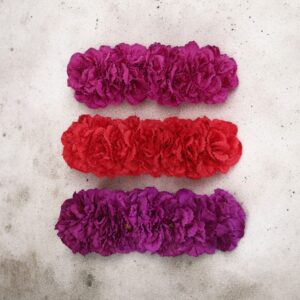 Corona Peineta de Claveles para Flamenca Diferentes Colores