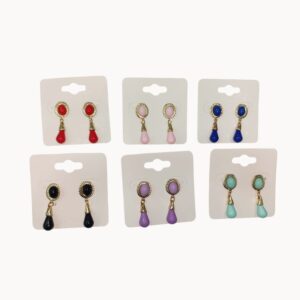 Pendientes de Flamenca Alargados Niña Colores