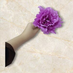 Peonía de Flamenca Mediana Malva