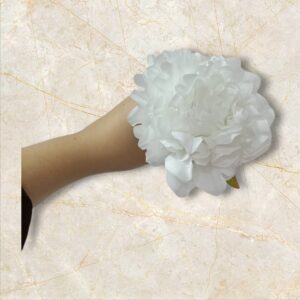 Peonía de Flamenca Mediana Blanca