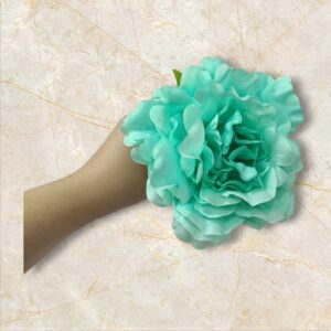 Peonía de Flamenca Mediana Verde Agua