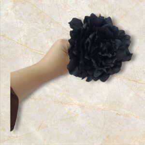 Peonía de Flamenca Mediana Negro