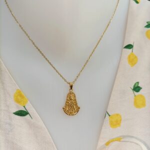 Collar Colgante Virgen del Rocío S