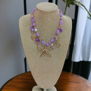 Collar Estrella del Mar Lila - Malva