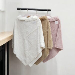 Capa - Poncho con Pelito para Mujer