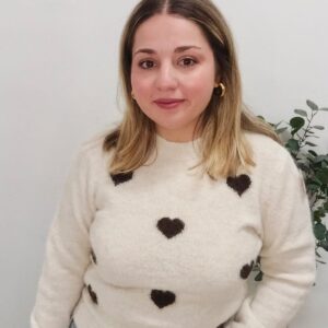 Jersey Beige con corazones