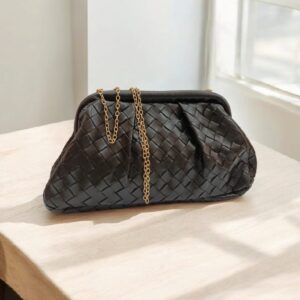 Bolso de Mano Marrón Chocolate