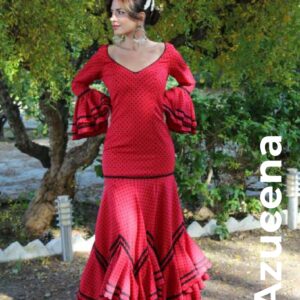 Traje de Flamenca Canastero Azucena