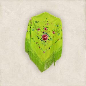 Mantoncillo Lima Bordado Flor de Colores