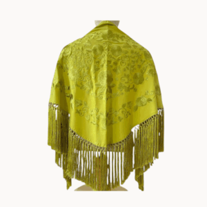 Mantoncillo Primavera Lima Bordado a Tono