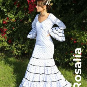 Traje de Flamenca Canastero Rosalía