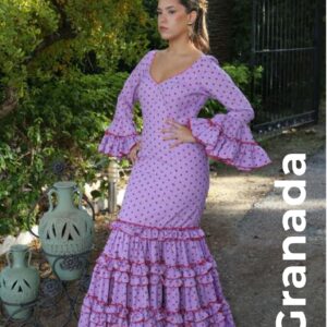 Traje de Flamenca Canastero Granada