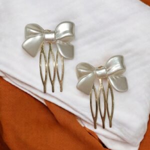 Peinecillo Lazo Nácar - Dorado