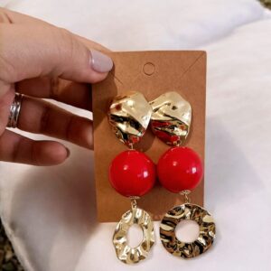 Pendientes Flamenca Diseño Aritos y Bolita