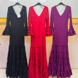Traje de Flamenca Low Cost Canastero Lunares