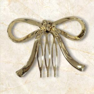 Peinecillo Lazo Dorado Grande