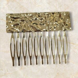 Peinecillo Rectangular Dorado