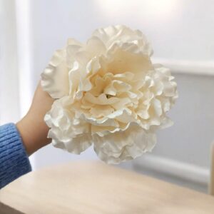 Penía de Flamenca Beige - Crema Grande